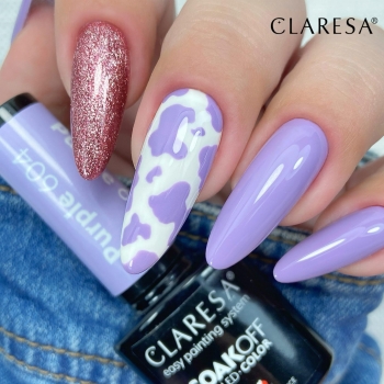 Claresa Lakier hybrydowy Purple 604 5g